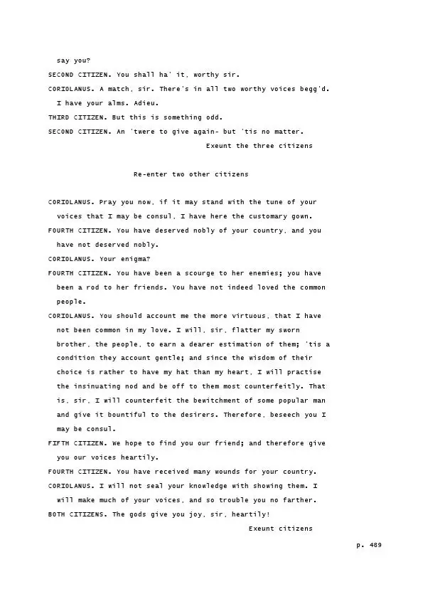 Example image: scanned text