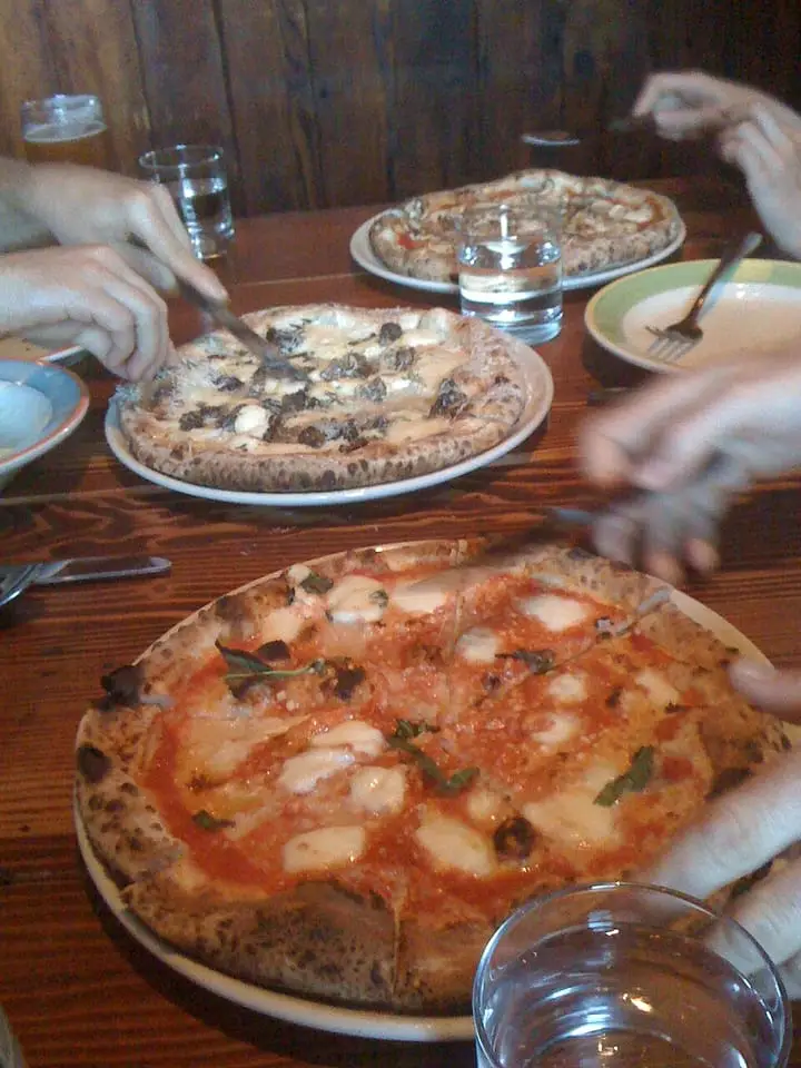 Photograph: pizza on a table